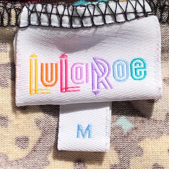 ⭐️ LulaRoe Geometric Multi-Colored Pattern Skirt Size: MEDIUM - Picture 3 of 8